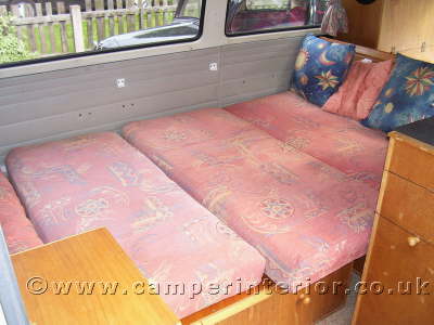 Seans 1972 VW Bay Window with Home Made Interior