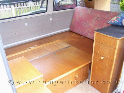 Seans 1972 Volkswagen Bay with Homemade Interior