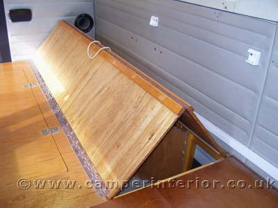 Seans 1972 VW Bay with Home Made Interior