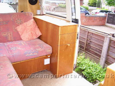 Seans 1972 Bay Window with Homemade Interior