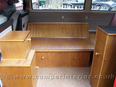 Seans 1972 VW Bay with Home Made Interior