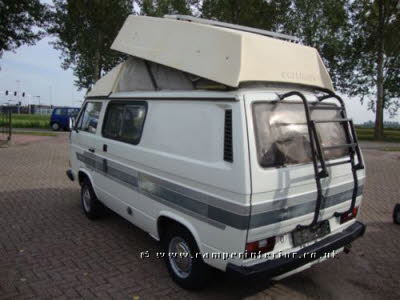 1986 VW T3 Carthago Malibu Hit Poptop Camper