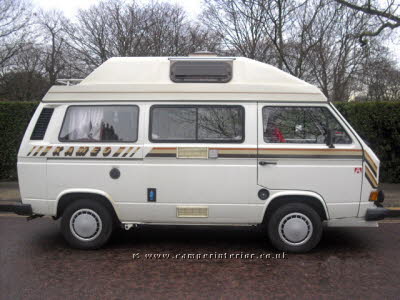 1987 VW T25 Autohomes Kameo Hightop Camper