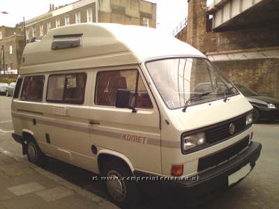 1989 VW T25 Autohomes Komet Hightop