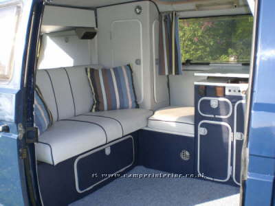 1989 Volkswagen T3 TECA Interior