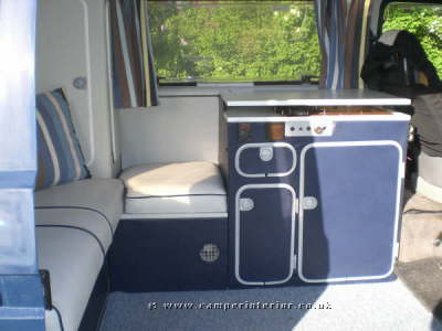 1989 VW T3 TECA Interor