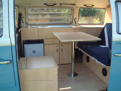 1971 Volkswagen Bay CamperShak Interior