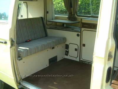 1984 VW T25 Westfalia Interior