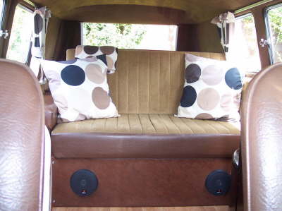 Pauls 1963 VW Splitscreen Interior