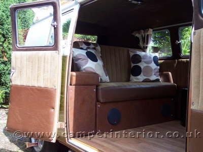 Pauls 1963 VW Splitscreen Interior