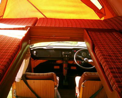 79 Volkswagen Bay Window Viking Interior