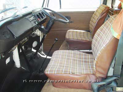 79 VW Bay Window Viking Interior
